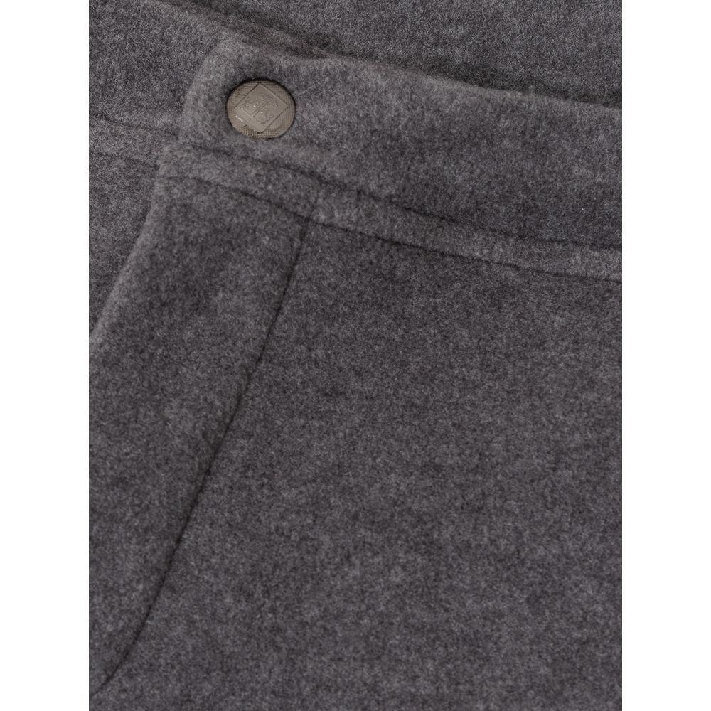 Corneliani Gray Viscose Jeans & Pant