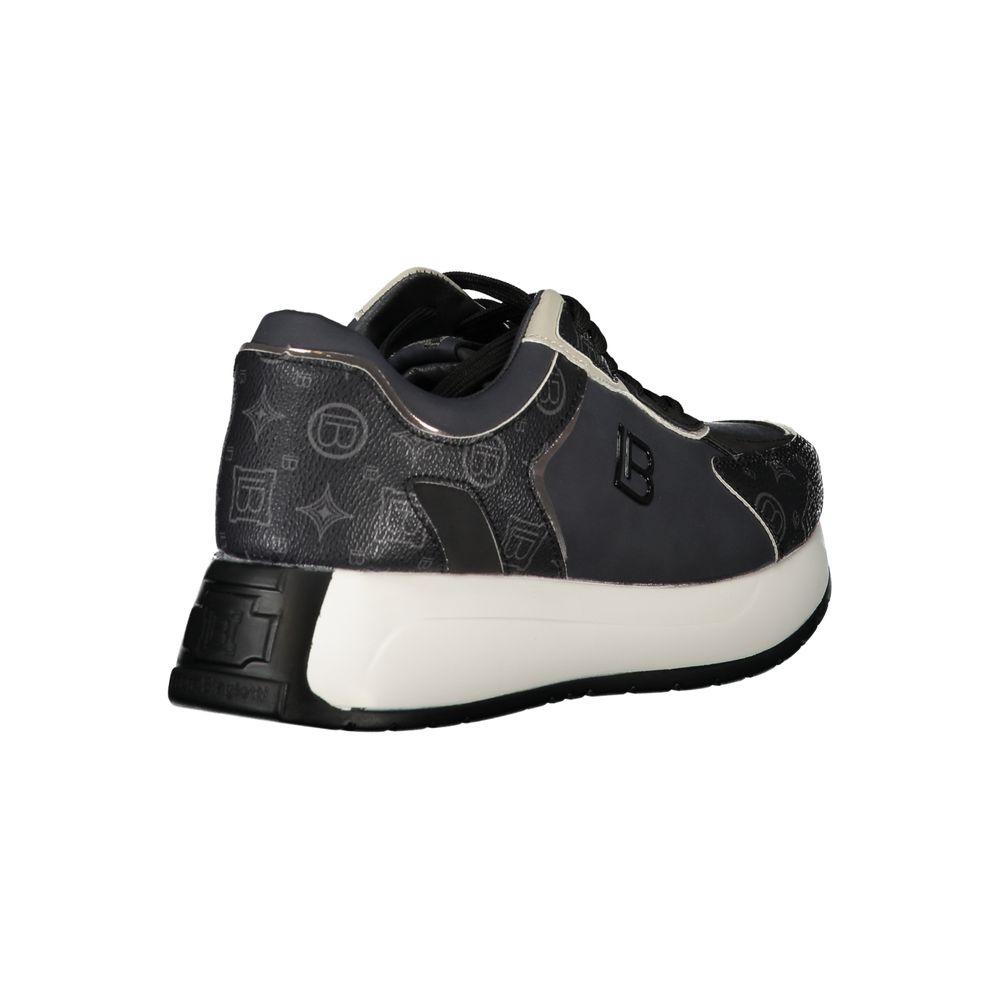 Laura Biagiotti Black Polyethylene Sneaker