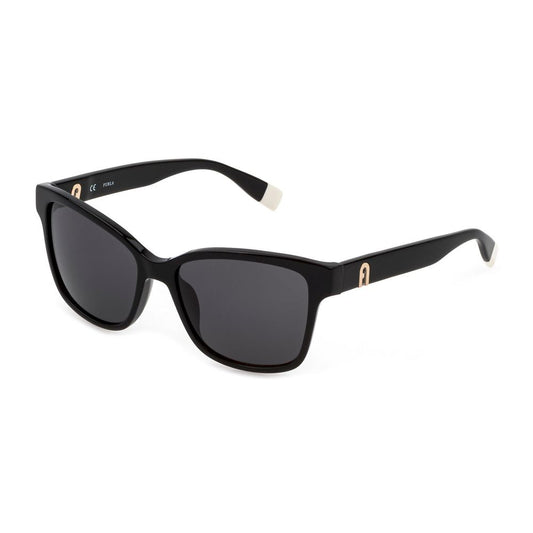 Furla Black Plastic Sunglasses