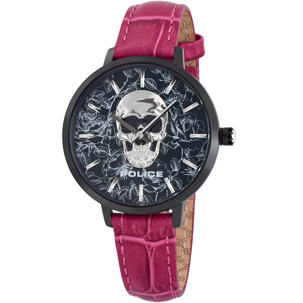 Police Multicolor Leather Watch