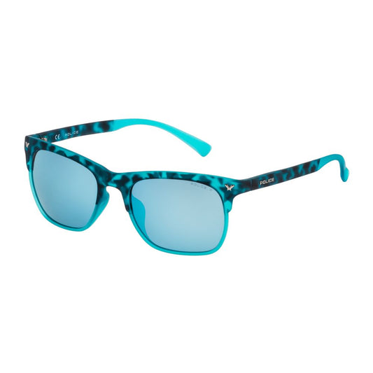 Police Blue Injected Sunglasses