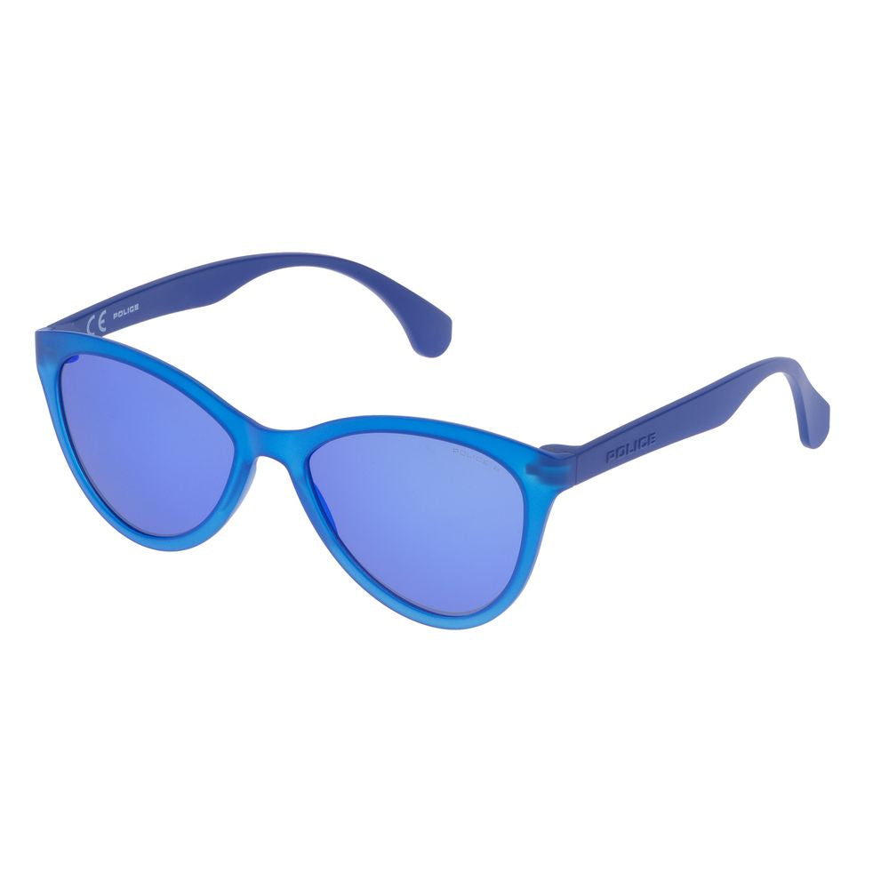 Police Blue Injected Sunglasses