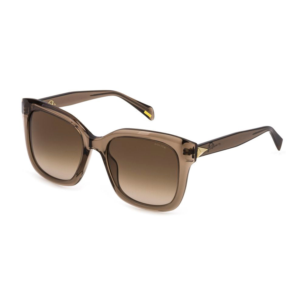 Police Beige Plastic Sunglasses