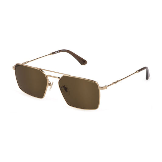 Police Gold Metal Sunglasses