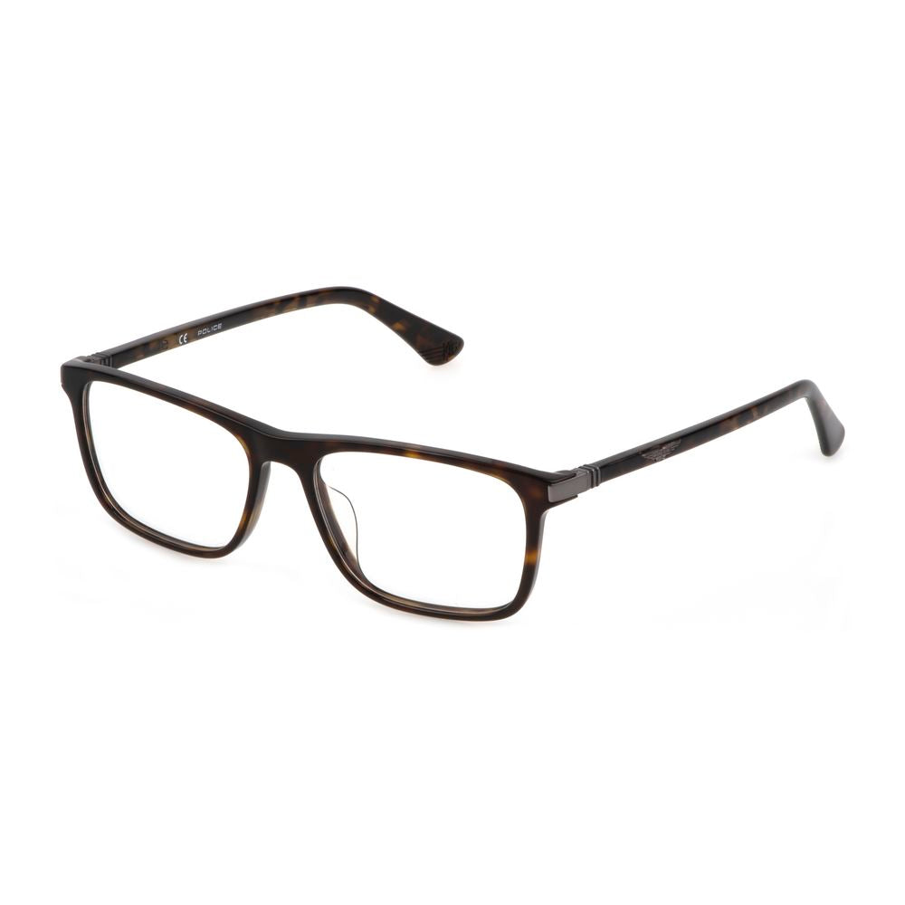 Police Brown Plastic Frames