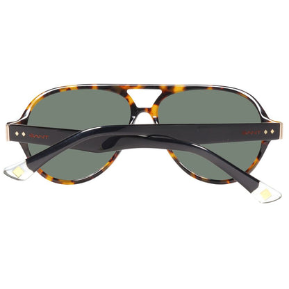 Occhiali da sole Gant in acetato marrone