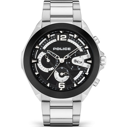 Police Silver Stainless Steel Watch