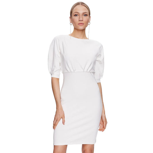 PINKO White Polyamide Dress