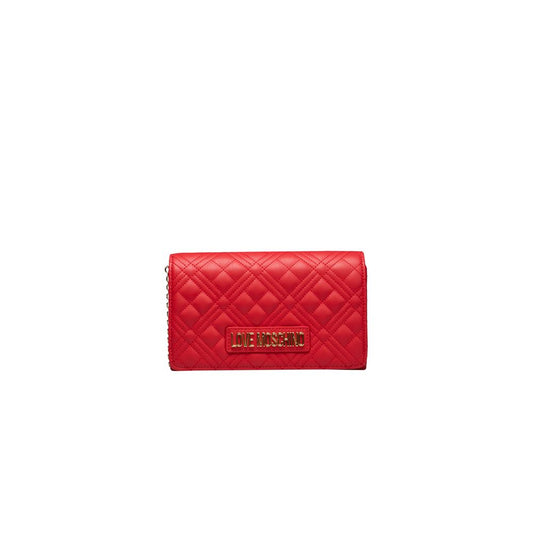 Love Moschino Red Polyethylene Crossbody Bag