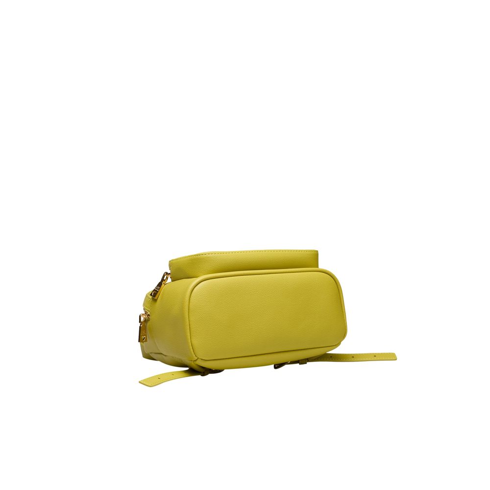 Love Moschino Yellow Polyethylene Backpack