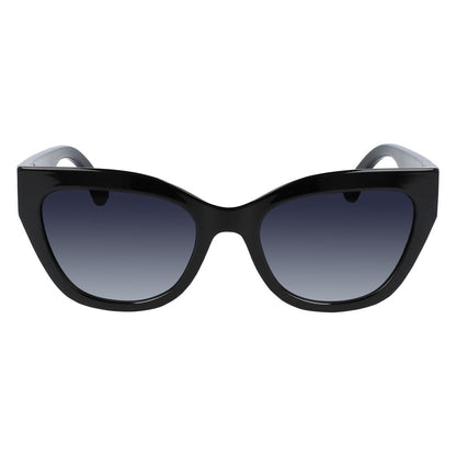 Longchamp Black Injected Sunglasses