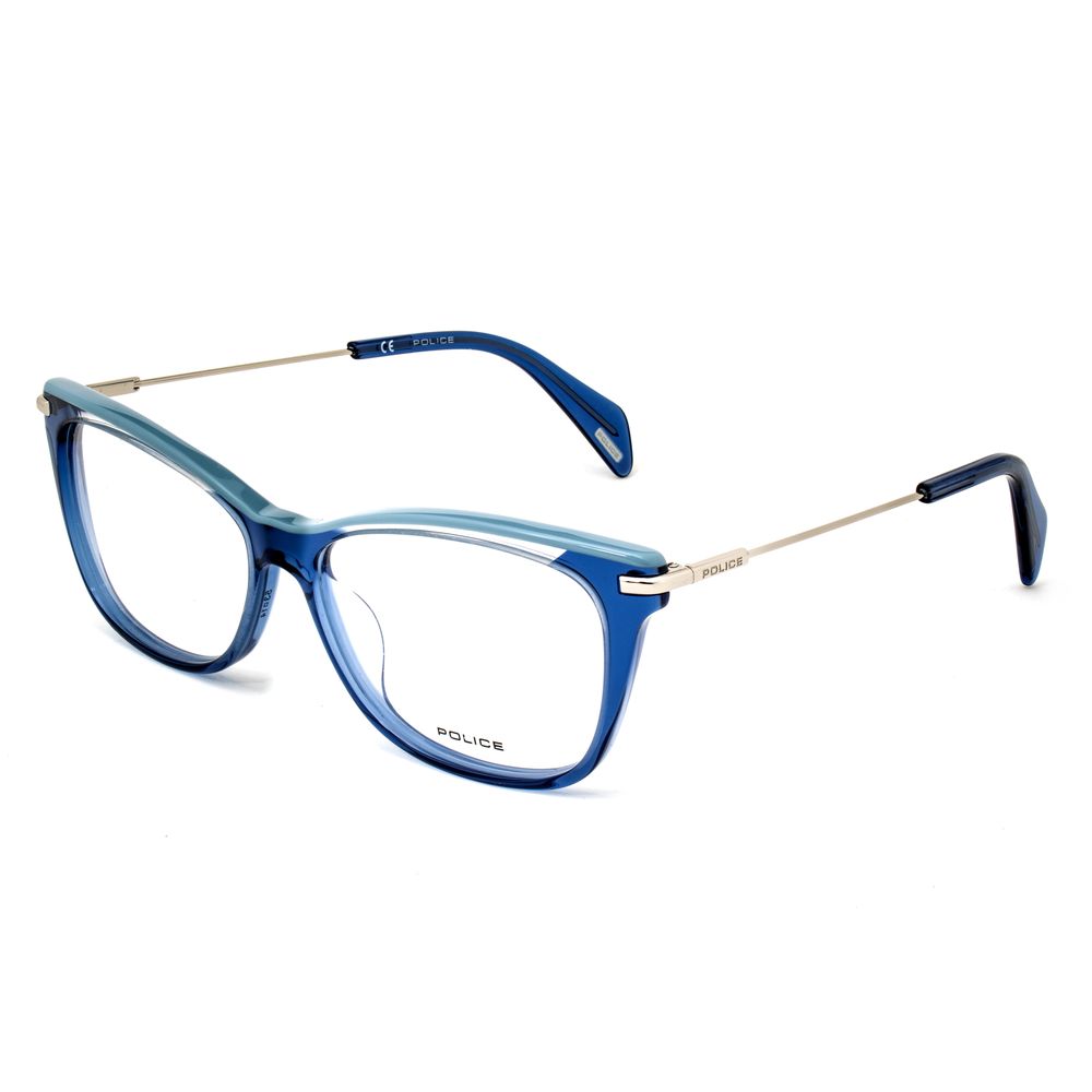 Police Blue Acetate Frames