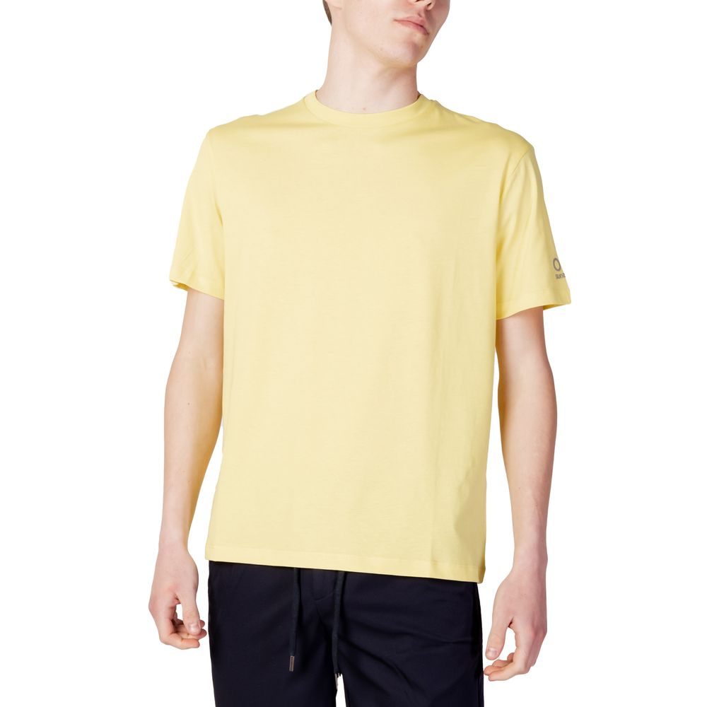 T-shirt in cotone giallo Suns