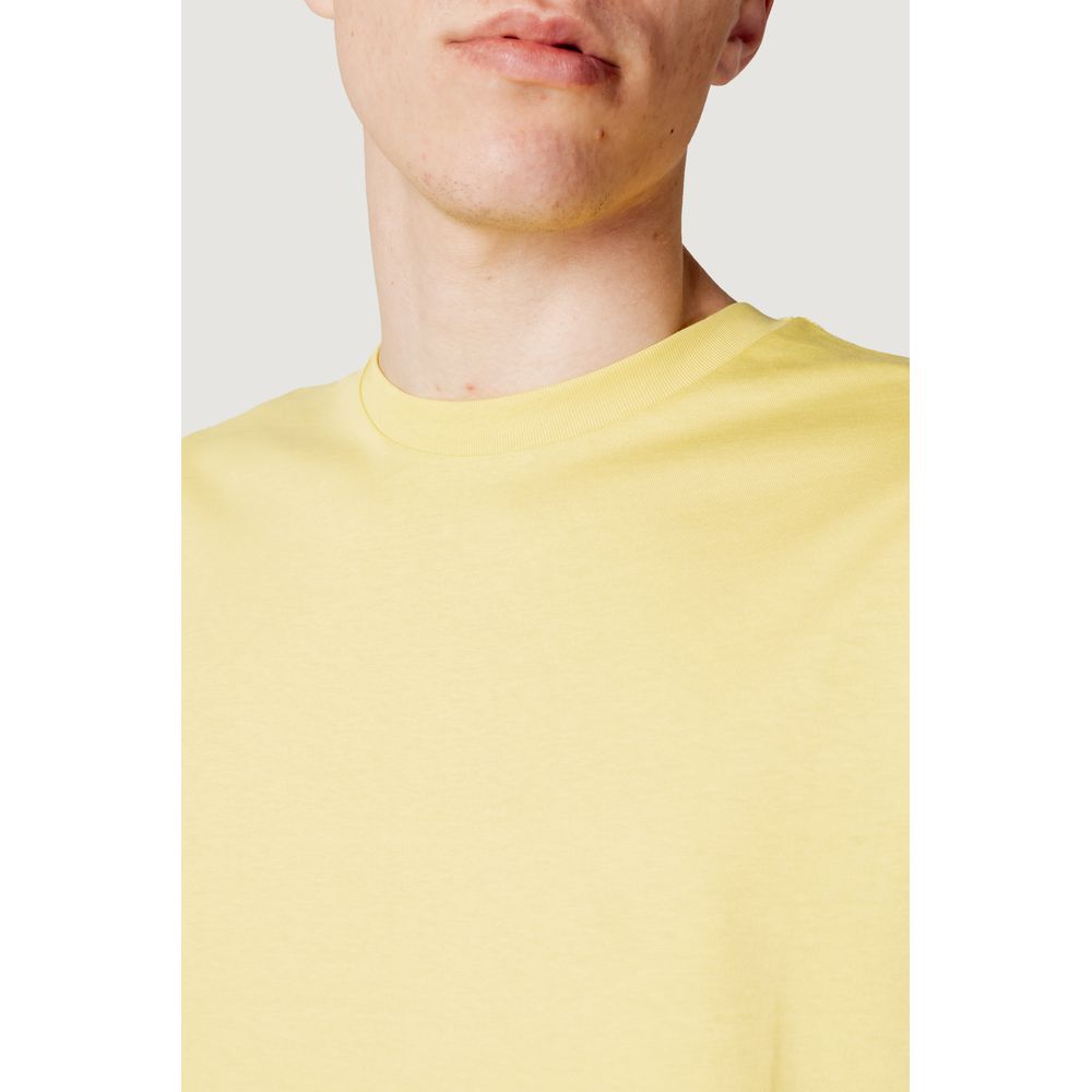 T-shirt in cotone giallo Suns