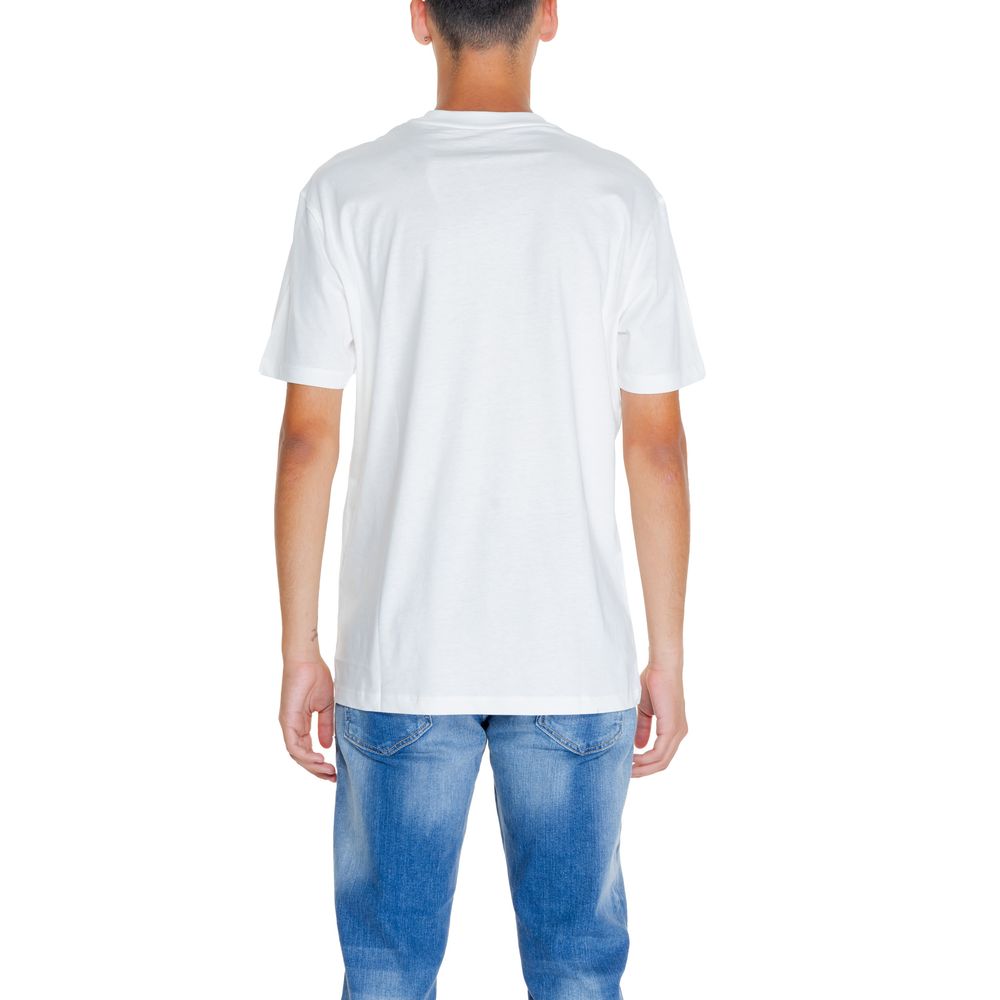 T-shirt bianca in cotone di Armani Exchange