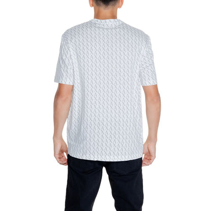 T-shirt bianca in cotone di Armani Exchange