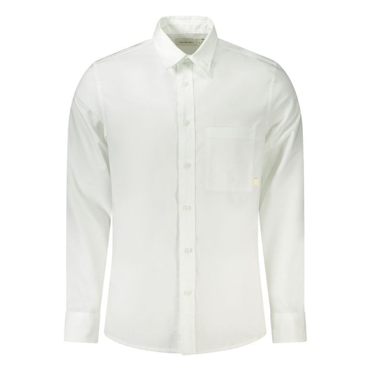 Calvin Klein White Cotton Shirt