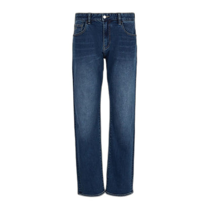 Armani Exchange Jeans e pantaloni in cotone blu