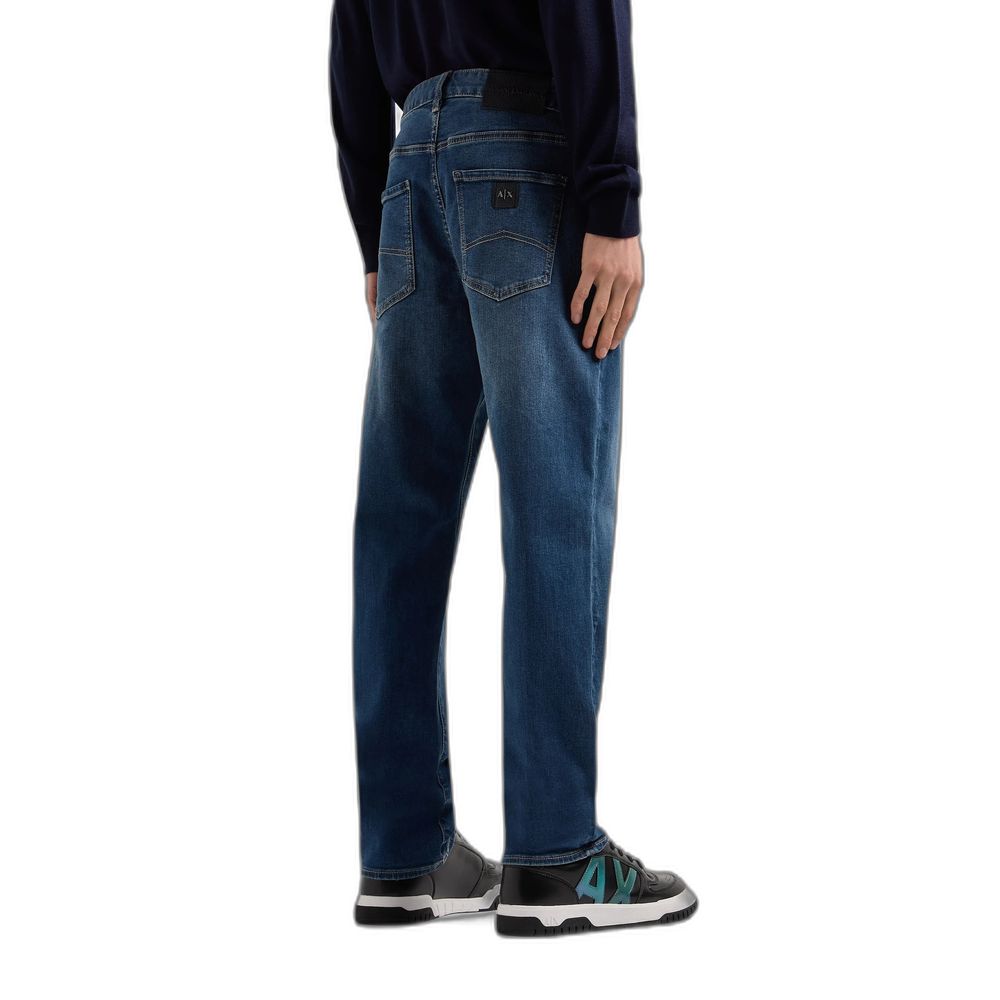 Armani Exchange Jeans e pantaloni in cotone blu