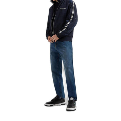 Armani Exchange Jeans e pantaloni in cotone blu