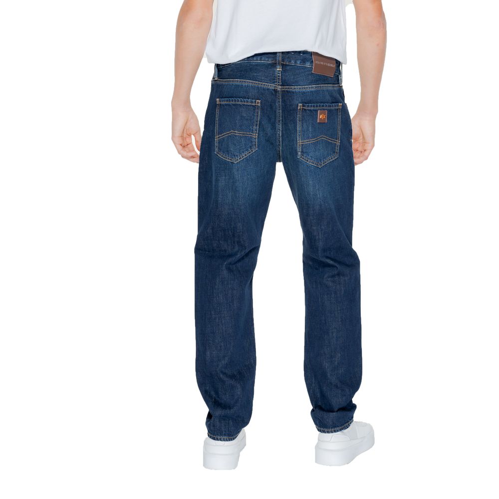 Armani Exchange Jeans e pantaloni in cotone blu