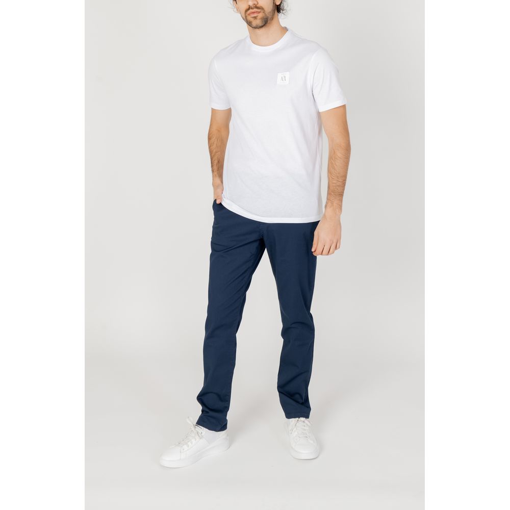 Armani Exchange Jeans e pantaloni in cotone blu