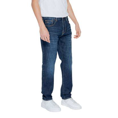 Armani Exchange Jeans e pantaloni in cotone blu