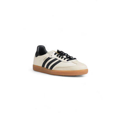 Adidas Cream Leather Sneaker