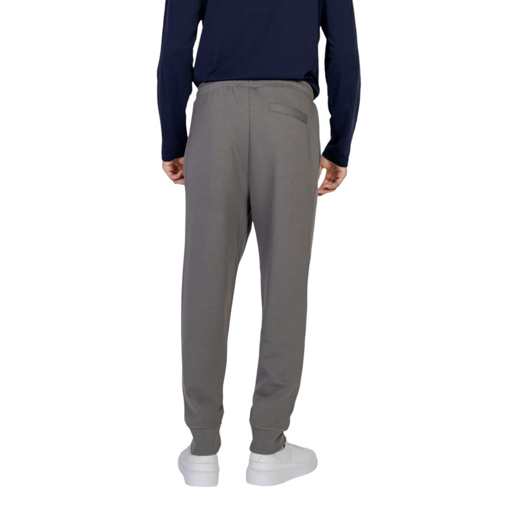 Jeans e pantaloni in cotone grigio Hugo Boss