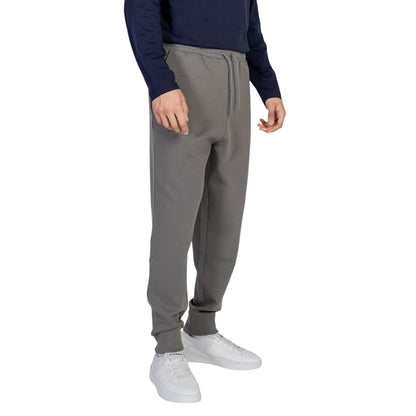 Jeans e pantaloni in cotone grigio Hugo Boss