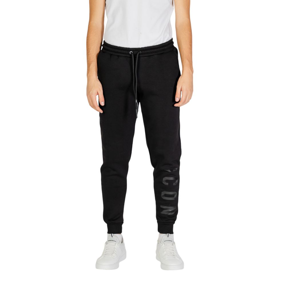Jeans e pantaloni in cotone nero Icon