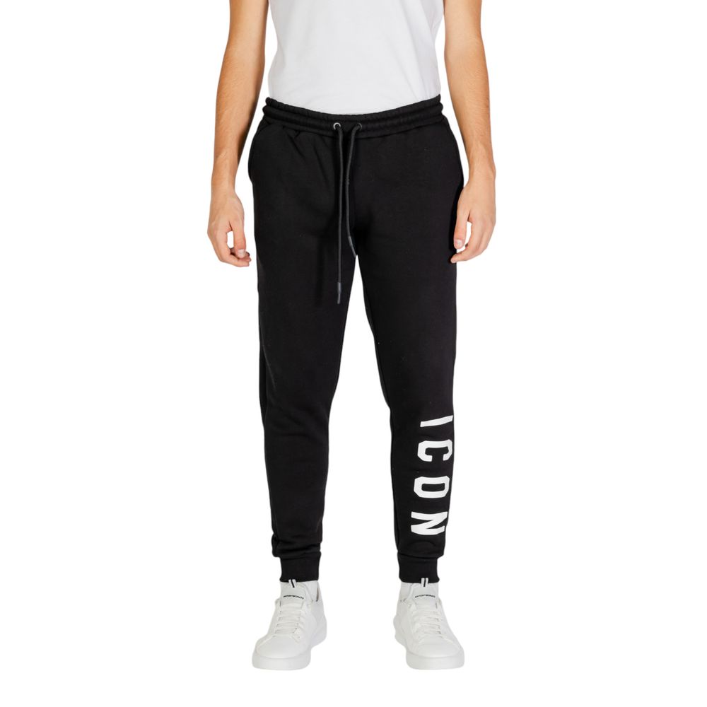 Jeans e pantaloni in cotone bianco e nero Icon