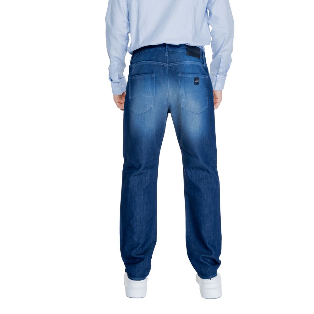 Armani Exchange Jeans e pantaloni in cotone blu