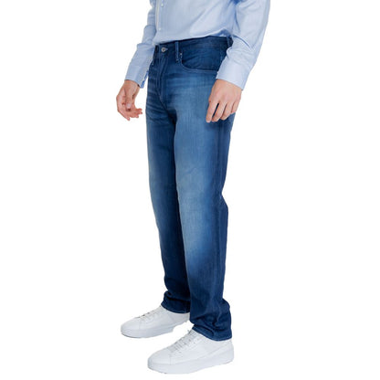Armani Exchange Jeans e pantaloni in cotone blu
