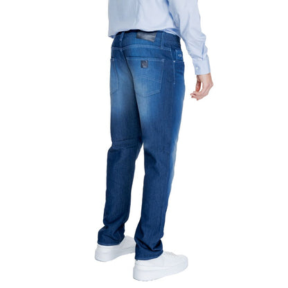 Armani Exchange Jeans e pantaloni in cotone blu