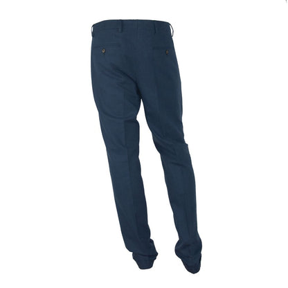 Jeans e pantaloni in cotone blu Made in Italy
