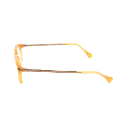 Ermenegildo Zegna Yellow Metal Frames