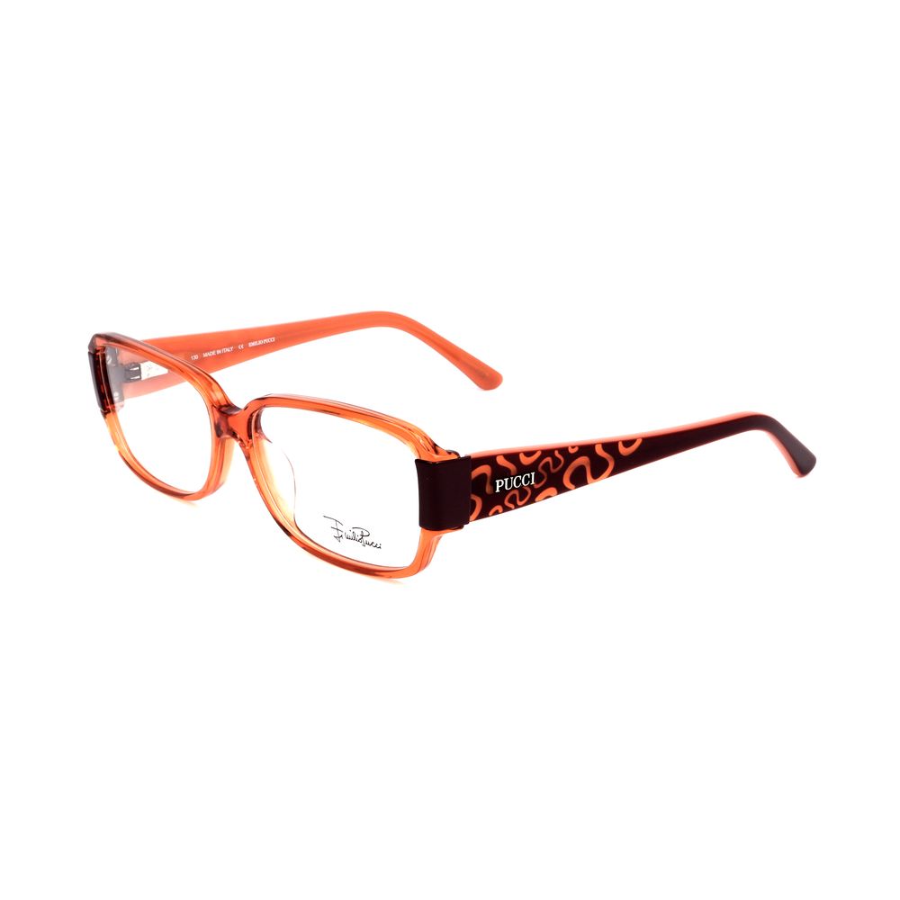 Emilio Pucci Montature in plastica arancione