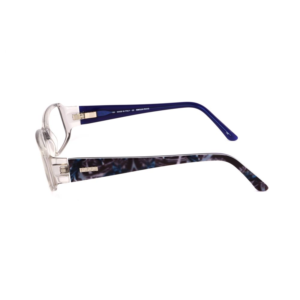 Emilio Pucci Montature in plastica blu