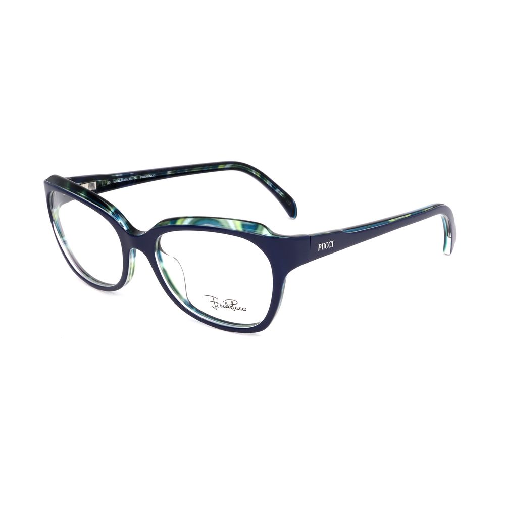 Emilio Pucci Montature in plastica blu
