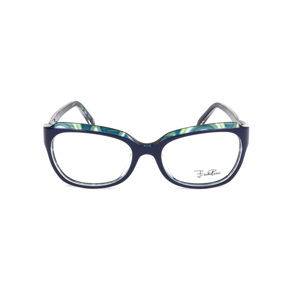 Emilio Pucci Montature in plastica blu