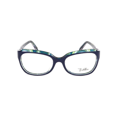 Emilio Pucci Montature in plastica blu