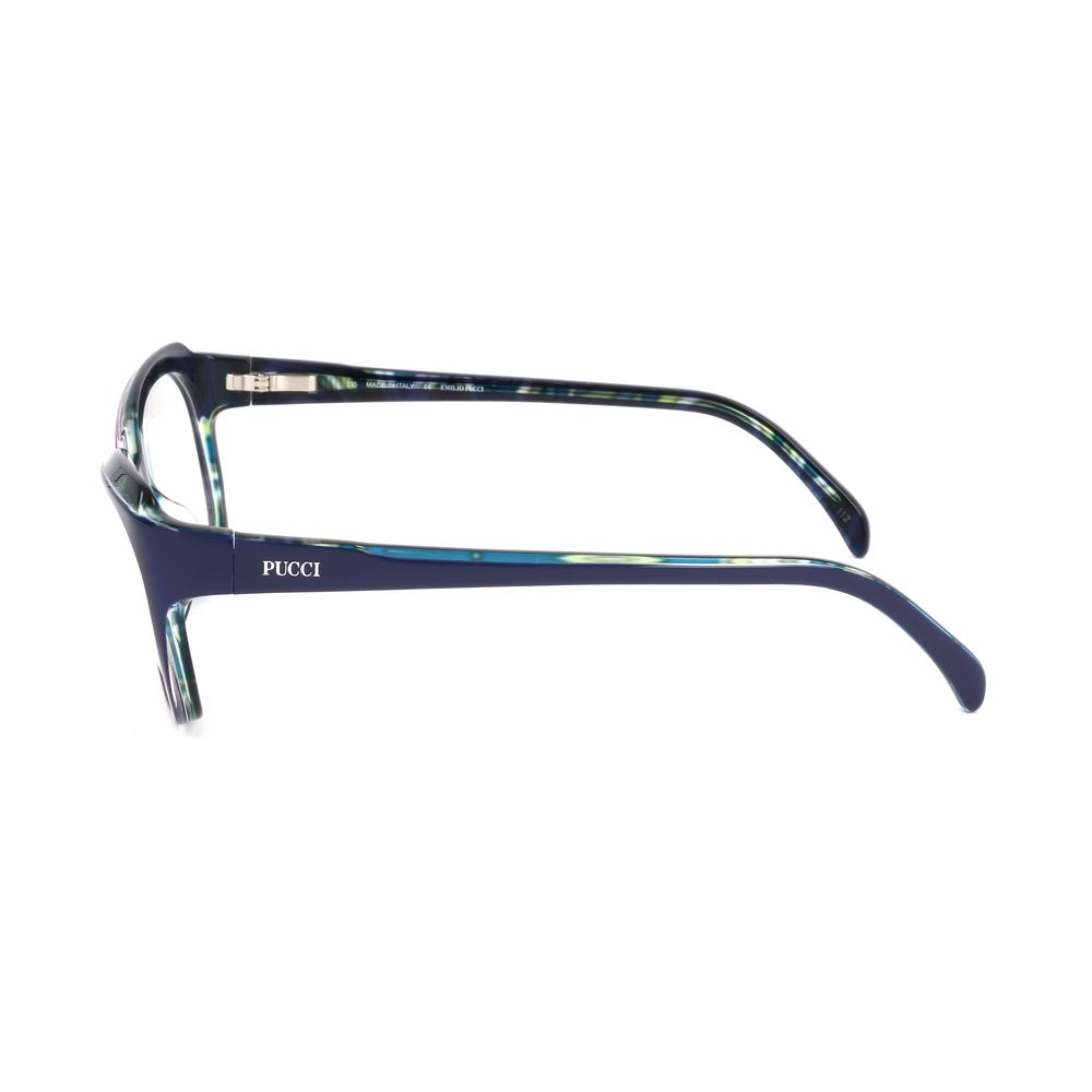 Emilio Pucci Montature in plastica blu