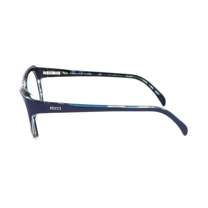 Emilio Pucci Montature in plastica blu