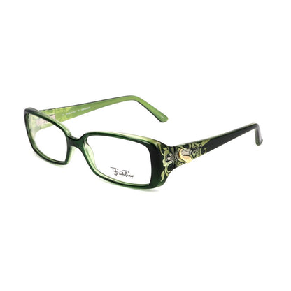 Montature in plastica verde Emilio Pucci