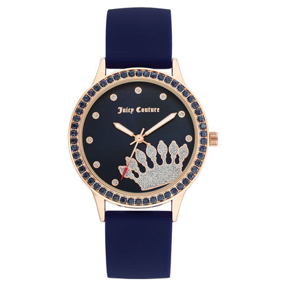 Orologio Juicy Couture in silicone blu