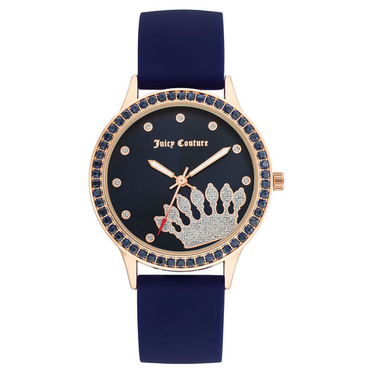 Orologio Juicy Couture in silicone blu