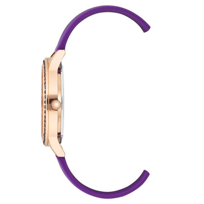 Orologio Juicy Couture in silicone viola