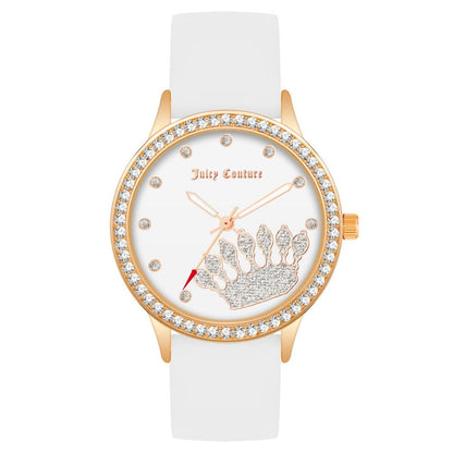 Orologio Juicy Couture in silicone bianco
