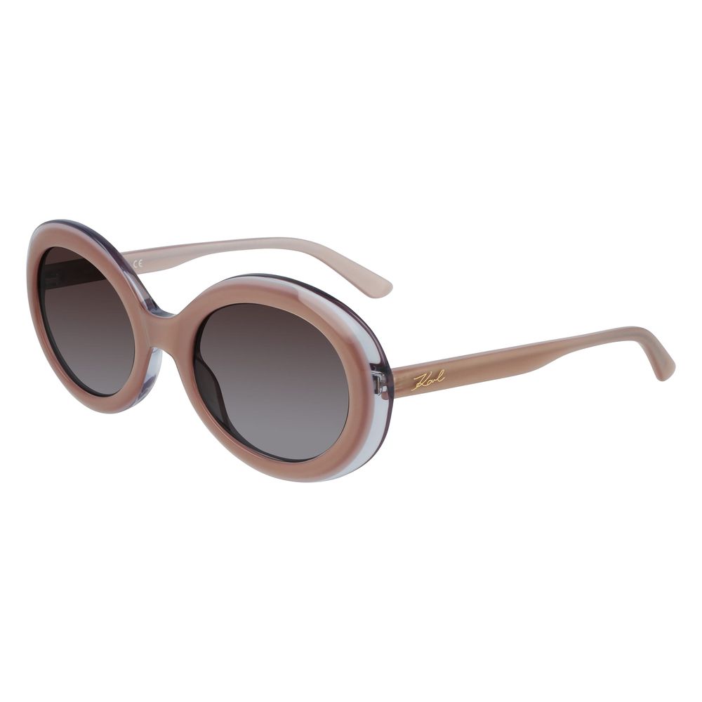 Karl Lagerfeld Gray Acetate Sunglasses